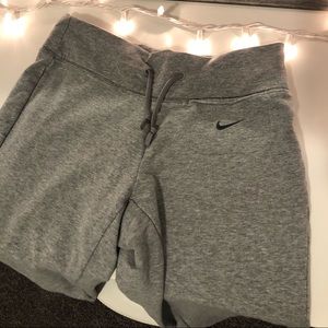 Like new nike grey bootcut sweatpants